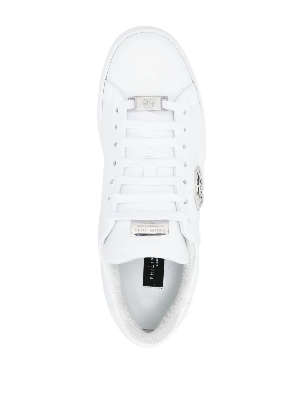 Philipp Plein Hexagon Low-Top Leather