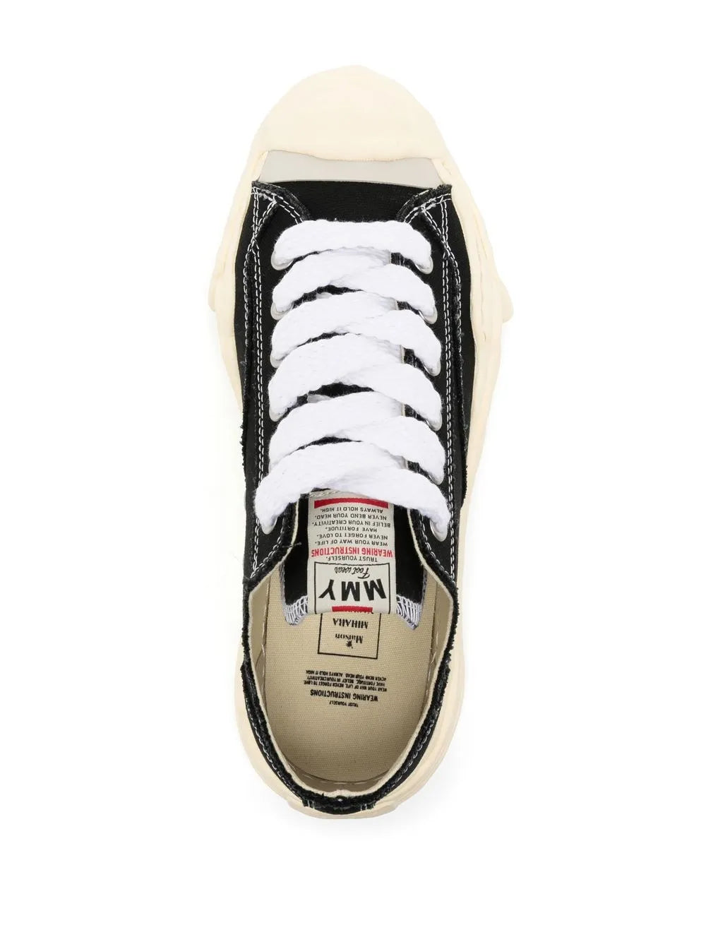 Maison MIHARA YASUHIRO Lace-Up Low-Top