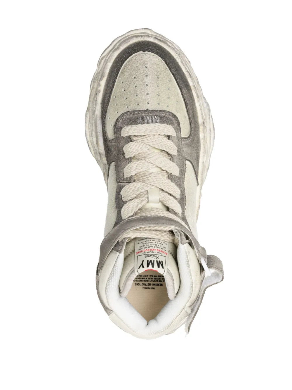 Maison MIHARA YASUHIRO Wayne Brushed Suede High-Top