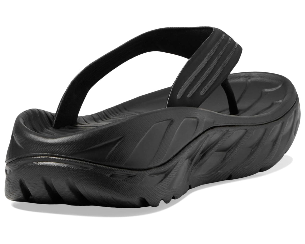 Men's Hoka Ora Recovery Flip Black/Dark Gull Gray