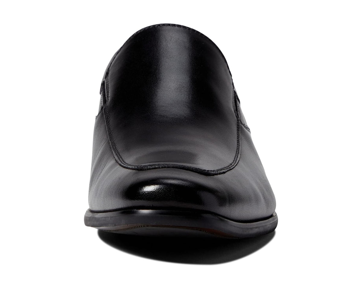 Men's Florsheim Postino Moc Toe Venetian Slip-On Black Smooth