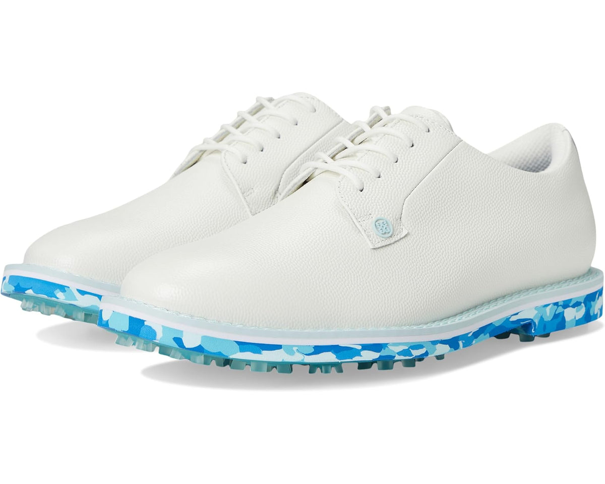 Men's GFORE Gallivanter Camo Leather Golf Shoes Snow/Mosaic