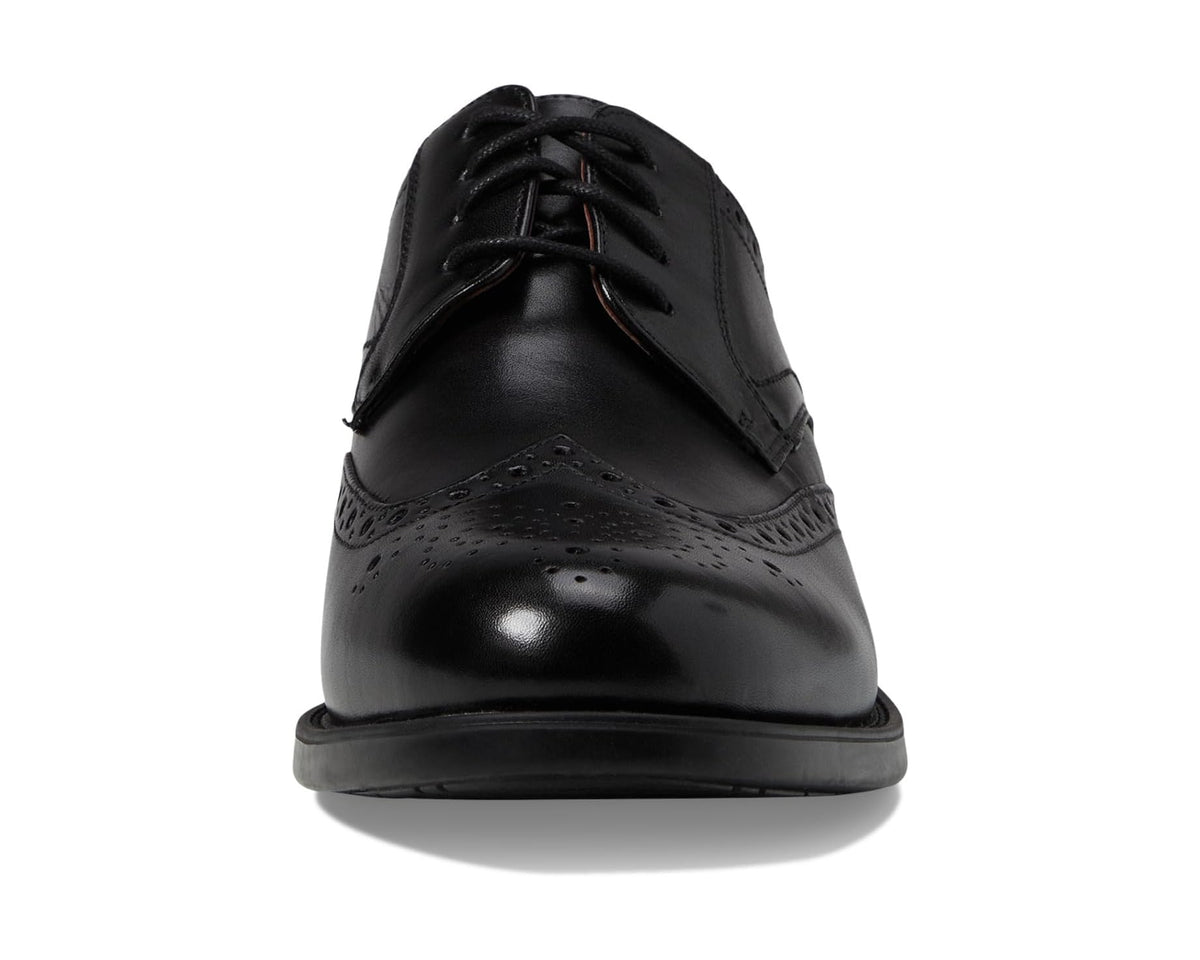 Men's Florsheim Midtown Wingtip Oxford Black Smooth