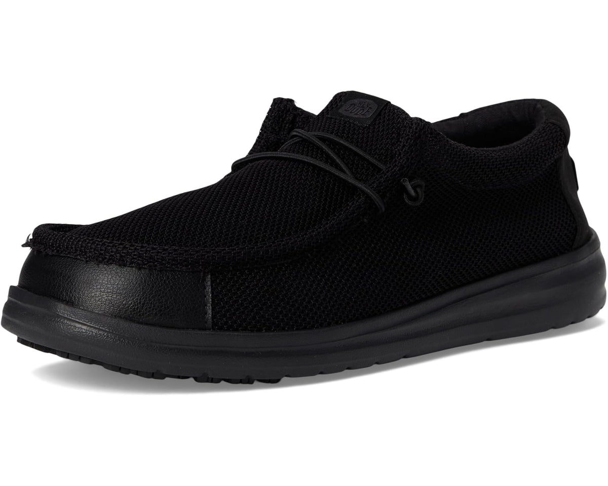 Men's Hey Dude Wally Work CE Black