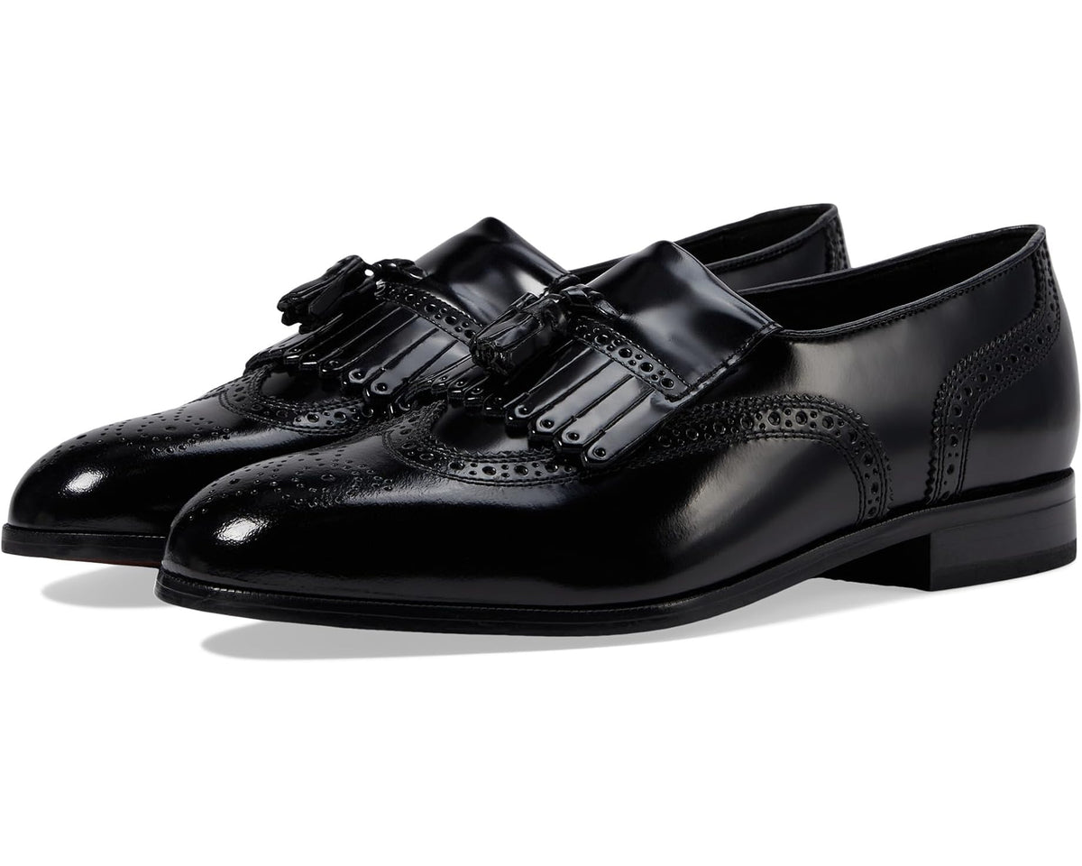 Men's Florsheim Lexington Wingtip Tassel Slip-On Black