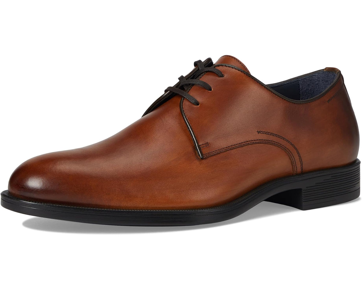 Men's Johnston & Murphy Collection Flynch Plain Toe Tan Italian Calfskin