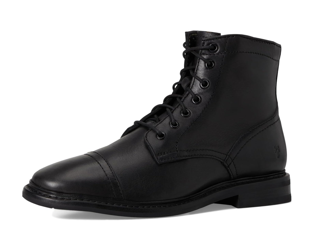 Men's Frye Paul Mid Lace Black