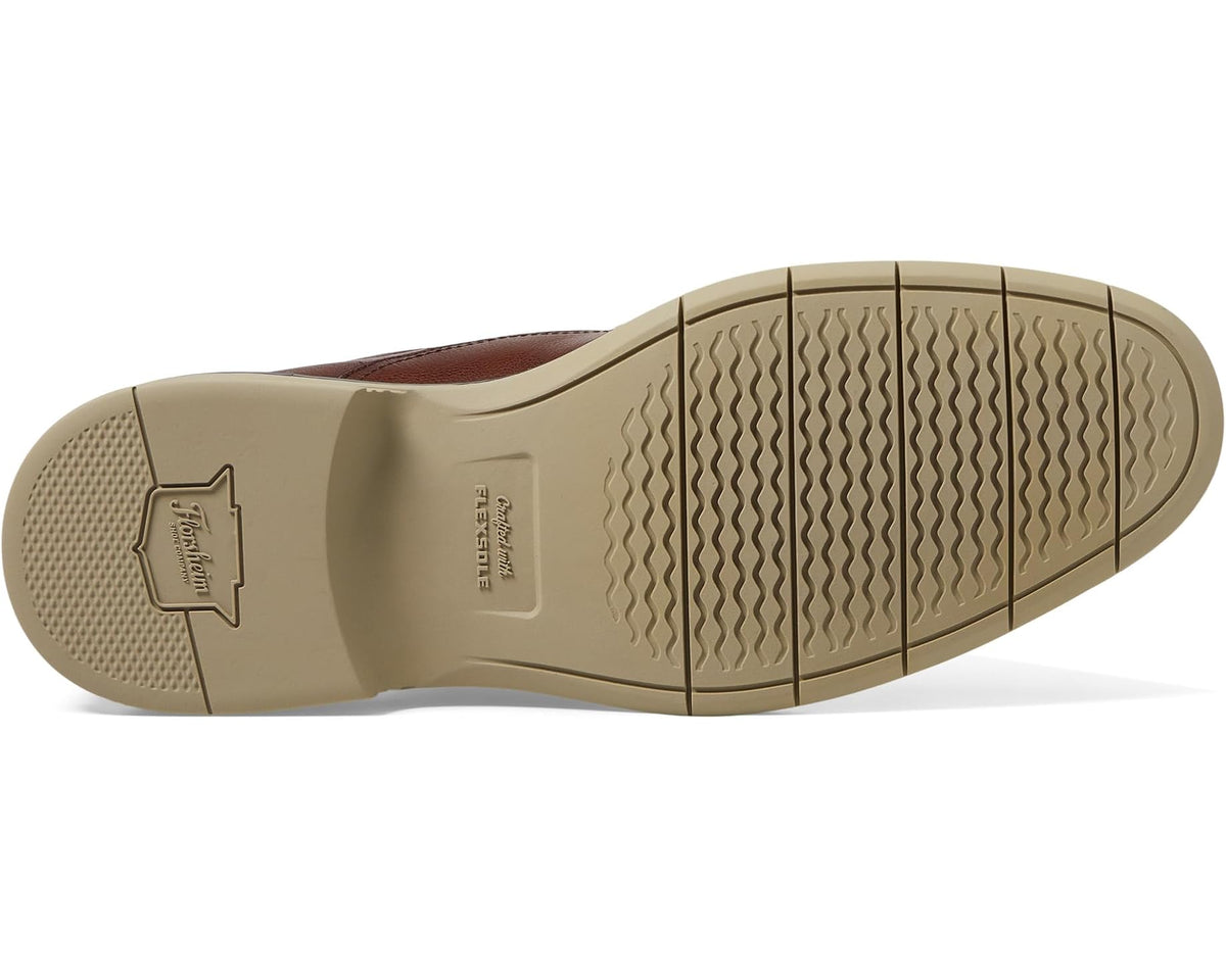 Men's Florsheim Norwalk Cap Toe Oxford Cognac Milled Leather