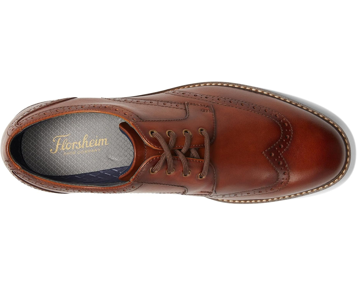 Men's Florsheim Renegade Wing Tip Oxford Cognac