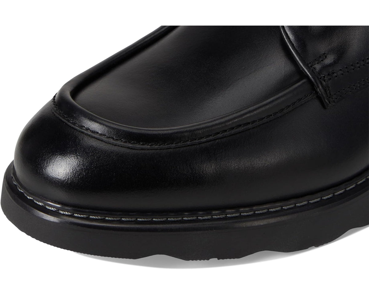 Men's Johnston & Murphy Collection Huxley Moc Toe Derby Black European Calfskin