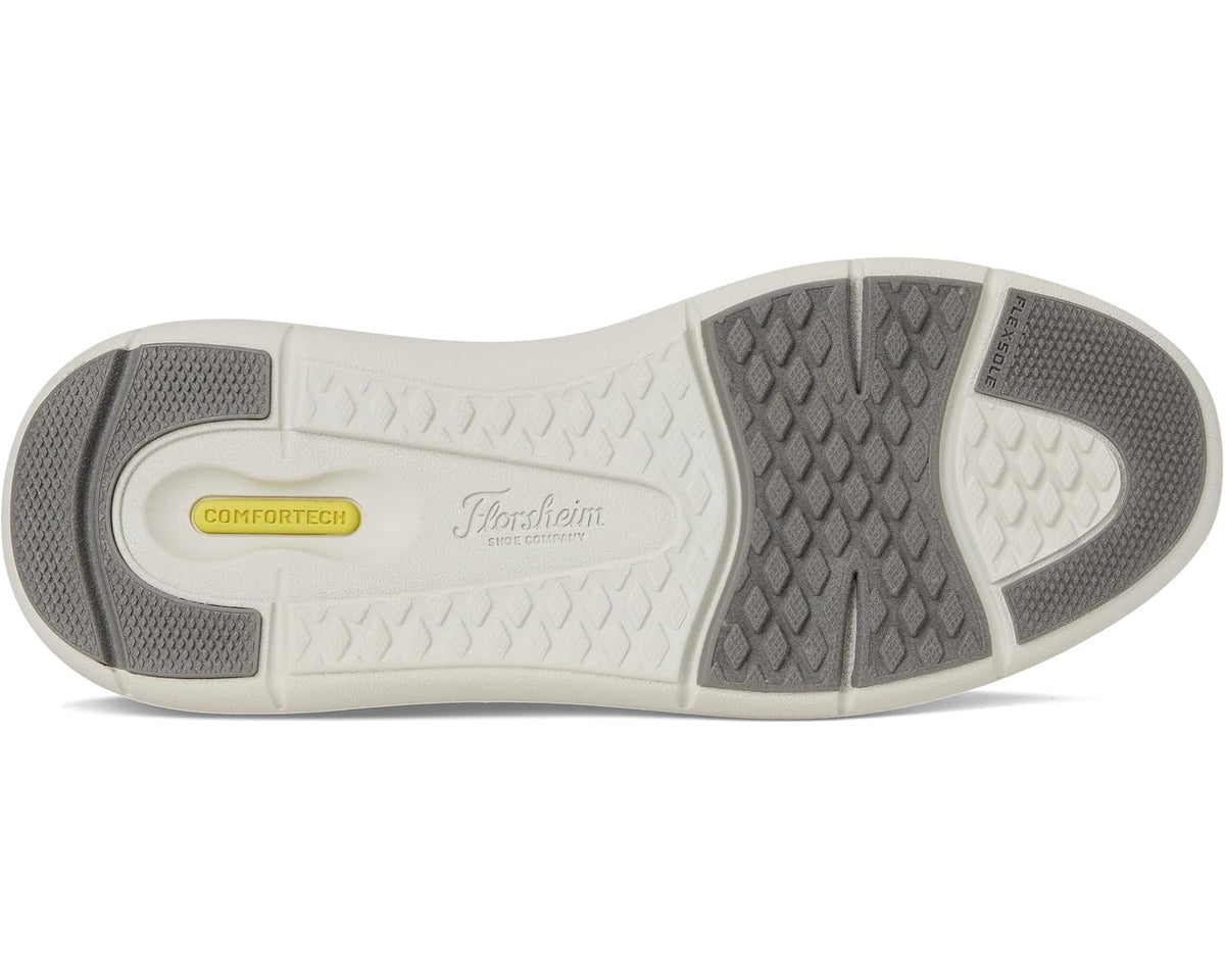 Men's Florsheim Fleet Knit Elastic Lace Sneakers Gray