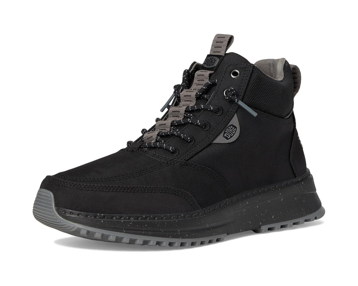 Men's Hey Dude Tahoe Nylon Black/Granite Grey