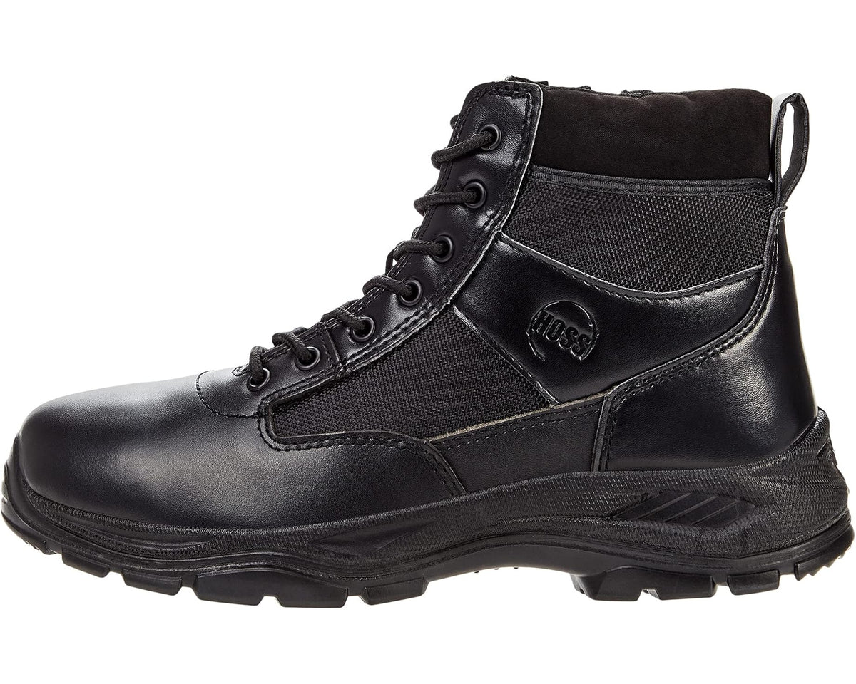 Men's Hoss Watchman 6 Soft Toe - Big HOSS Sizes Black