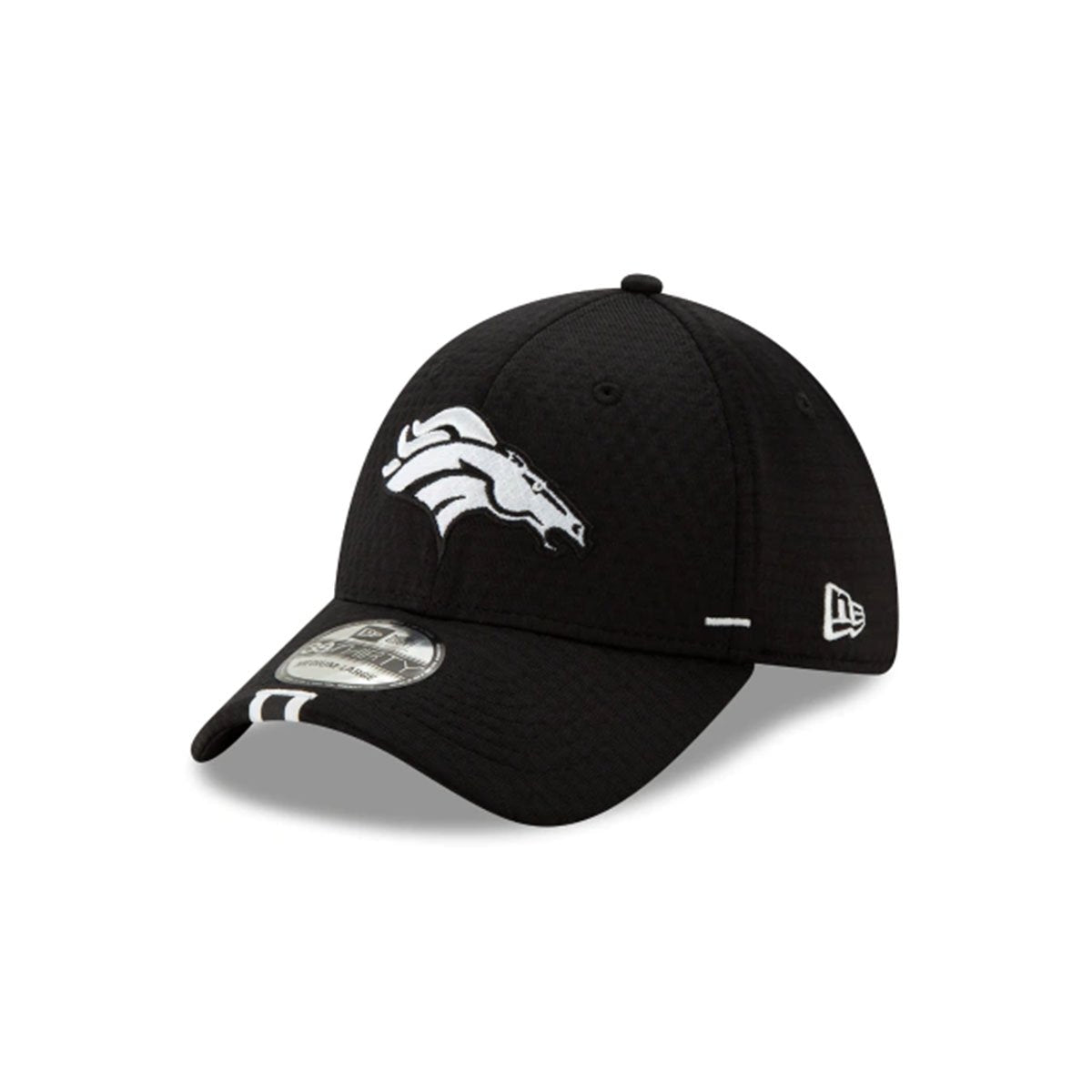DENVER BRONCOS 39THIRTY STRETCH FIT BLACK/WHITE