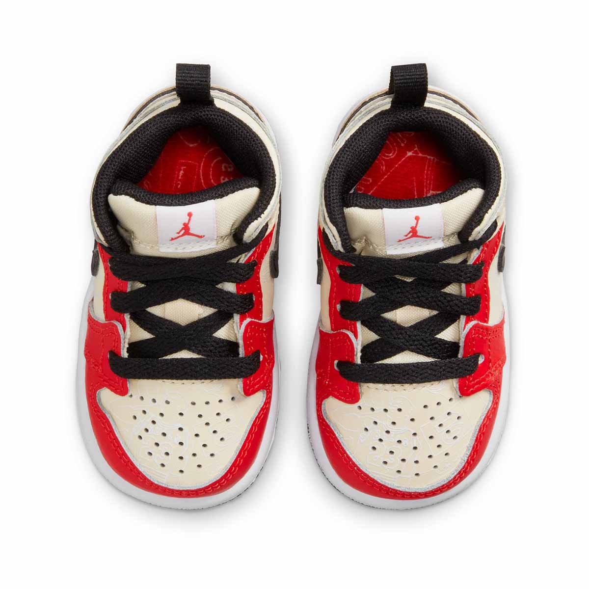 Jordan 1 Mid Sneaker School Baby/Toddler Shoes