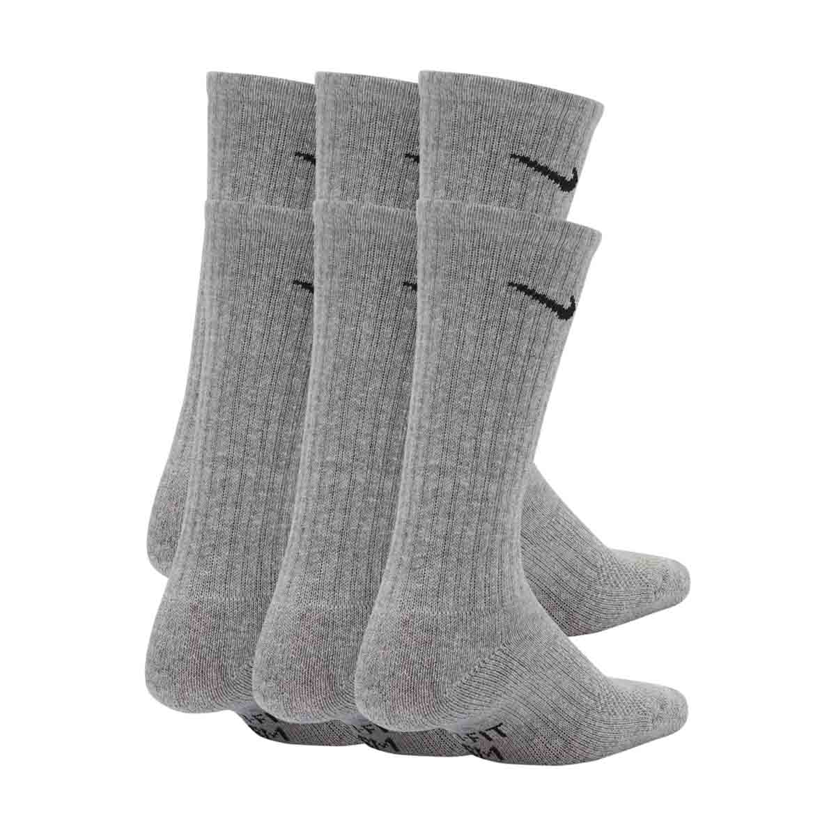 Kids' Nike Performance Cushioned Crew Training Socks (6 Pair)