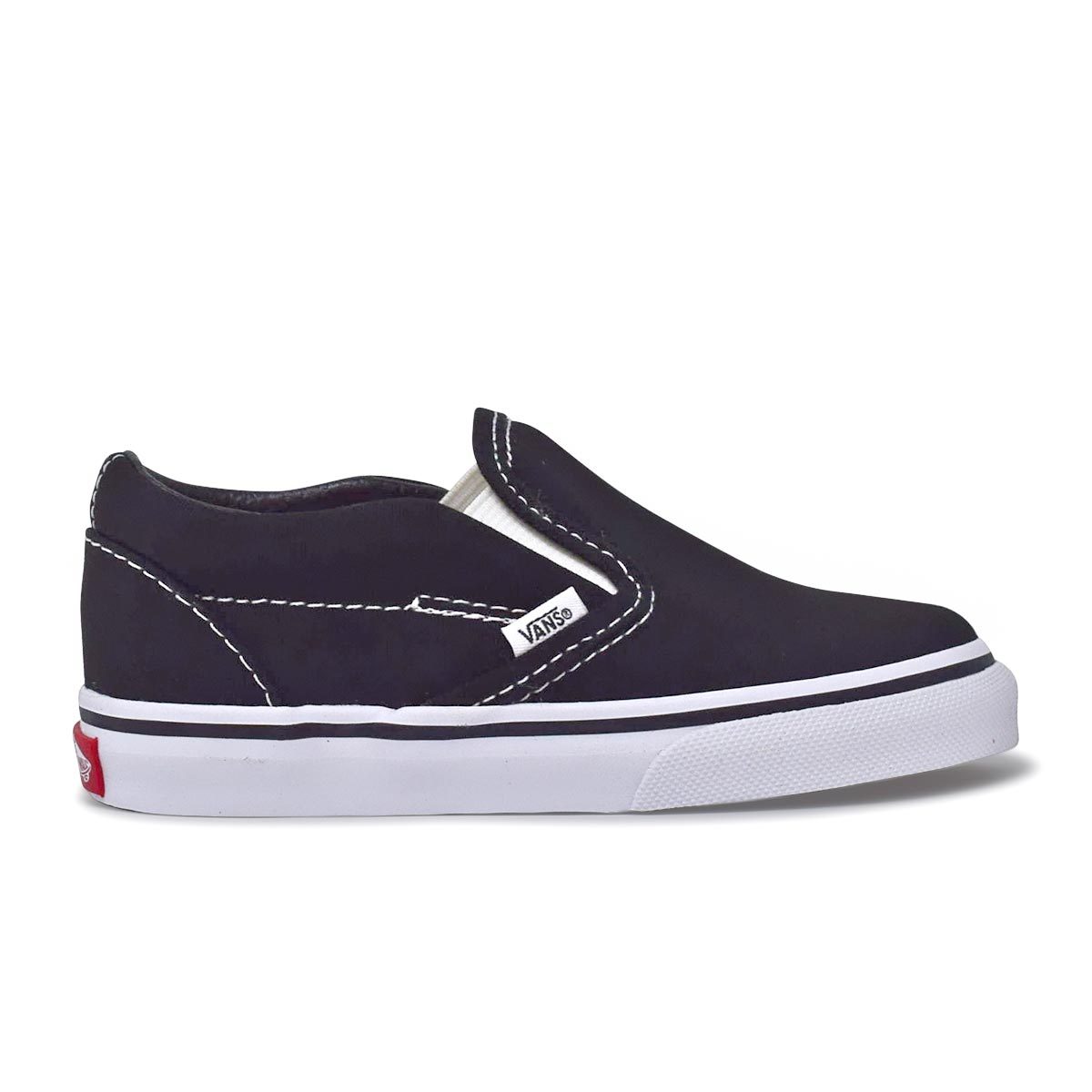 Toddler Classic Slip-On Black/White