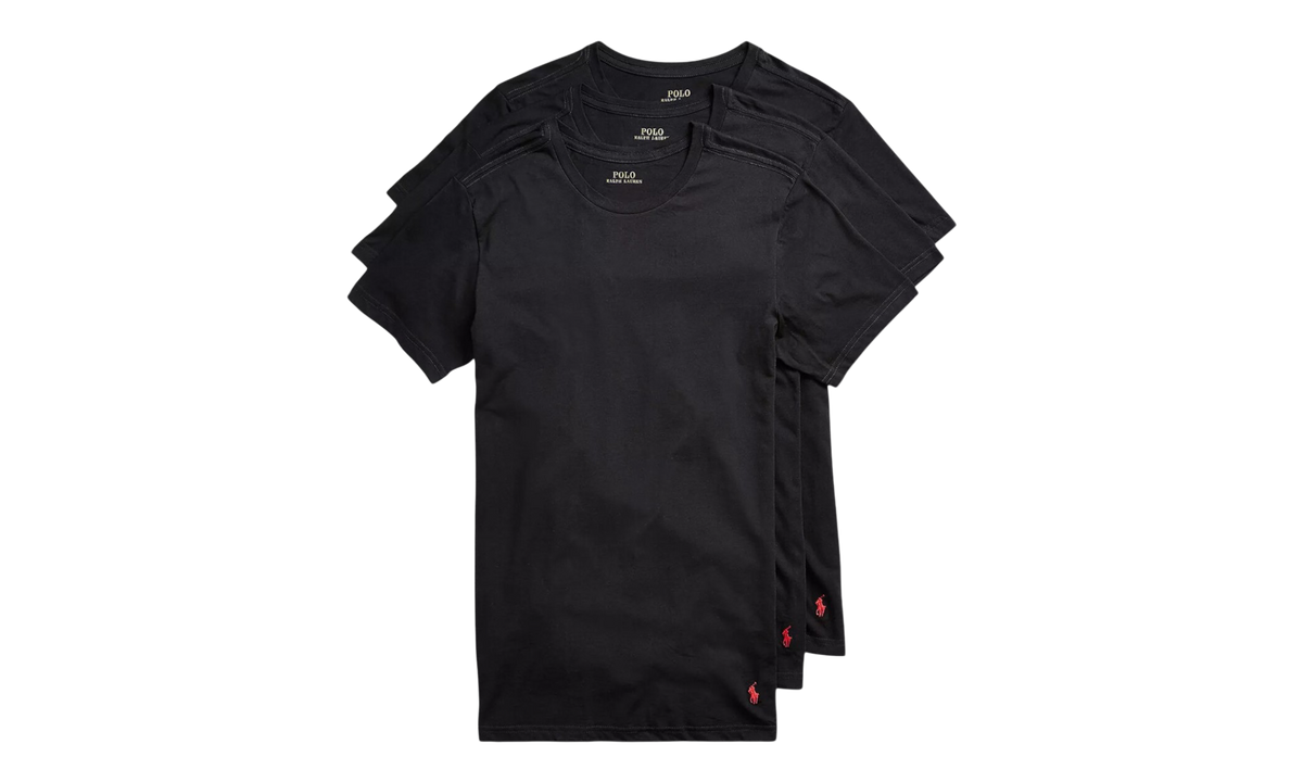 Premium Black Slim Fit 3-Pack T-Shirt