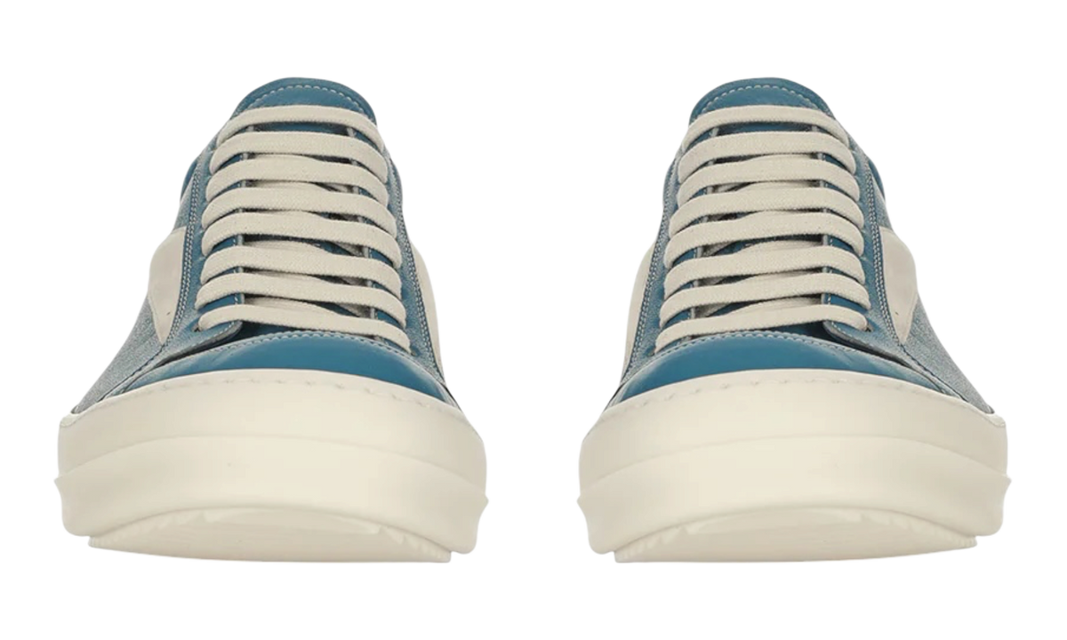 Premium Blue Low-Top Sneakers