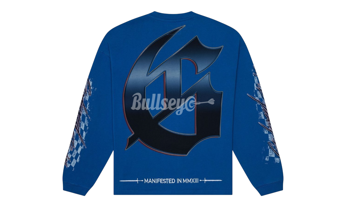 Premium Blue Royal Blue Long Sleeve T-Shirt