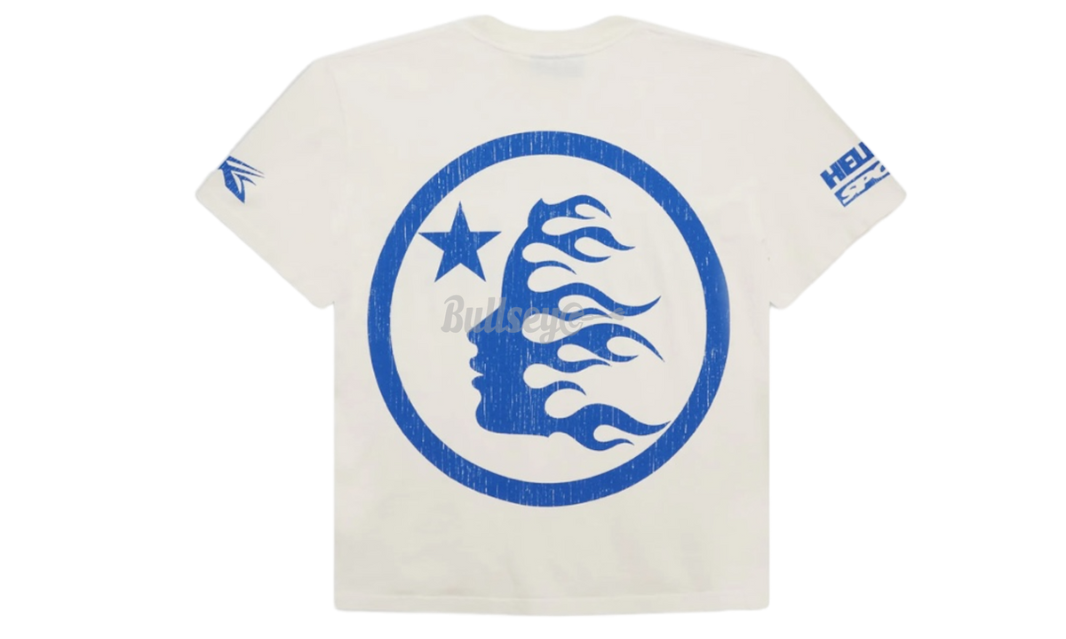 Premium White Blue T-Shirt