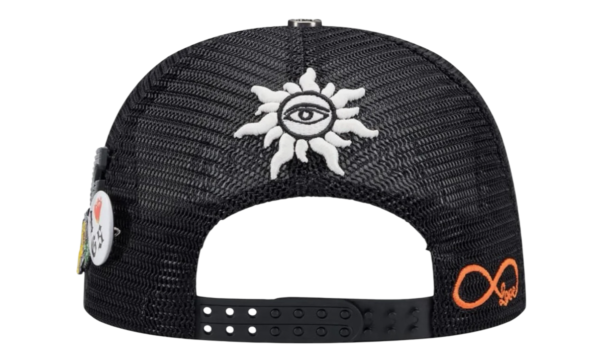 Premium Black Blue Orange Hat