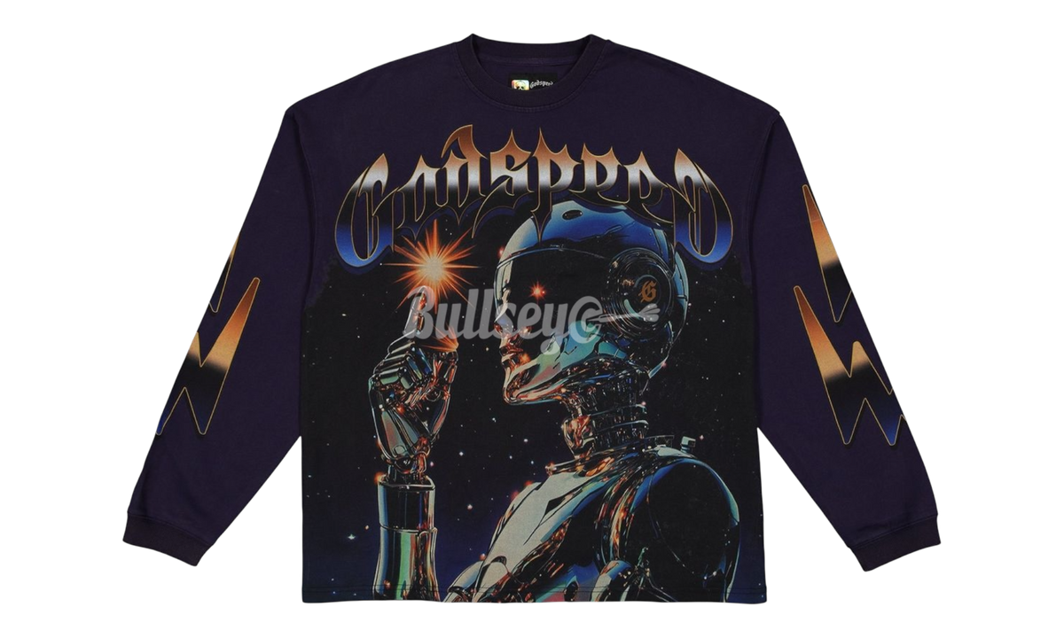 Premium Navy Long Sleeve T-Shirt