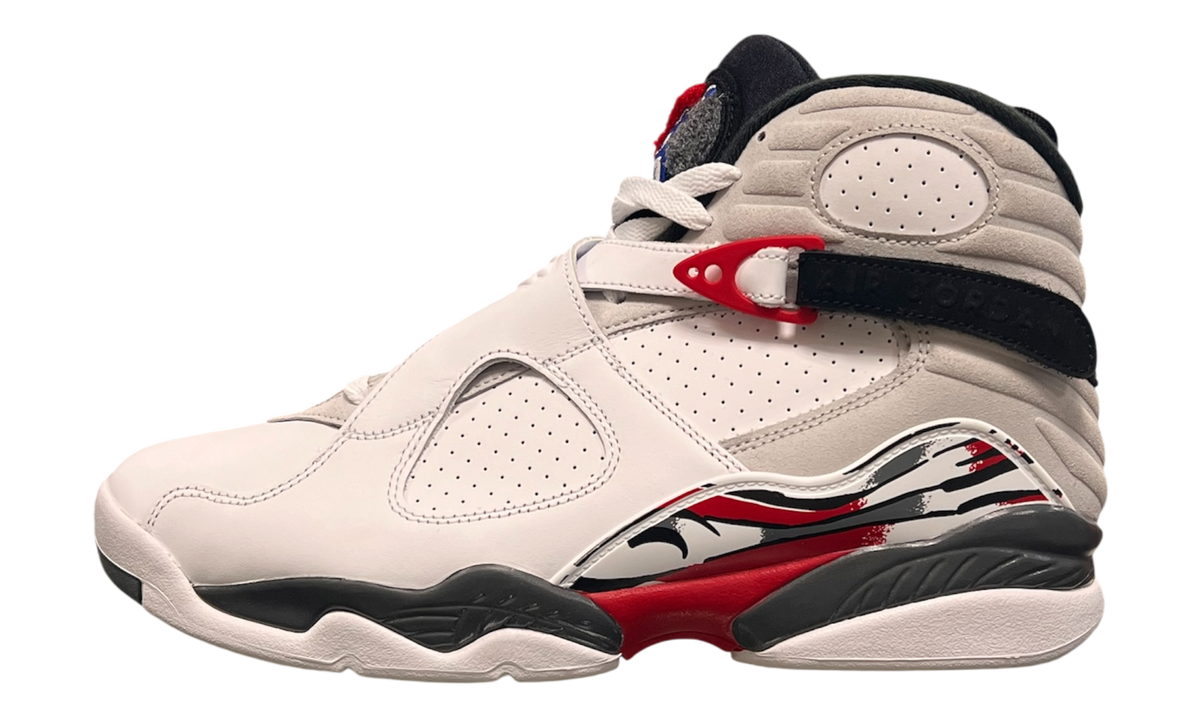 Premium White Red Retro Fashion Essential
