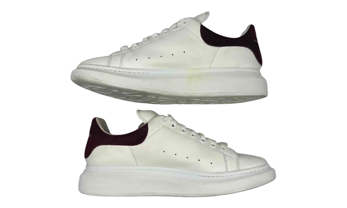 Premium White Burgundy Oversized Fashion Essential