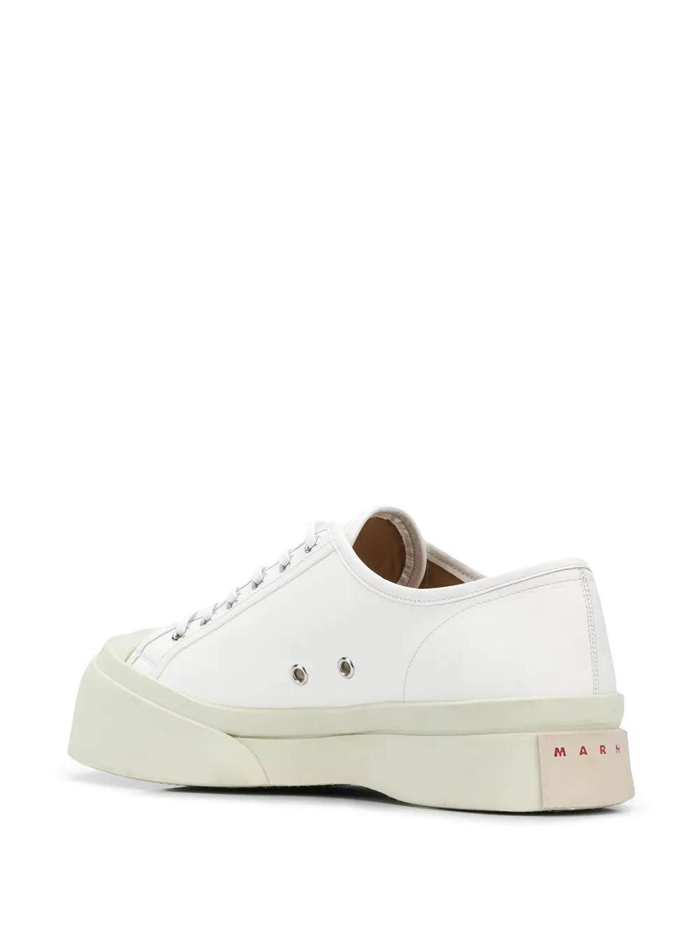 Marni Pablo Leather Flatform Sneakers