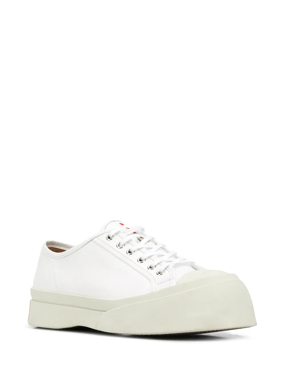 Marni Pablo Leather Flatform Sneakers