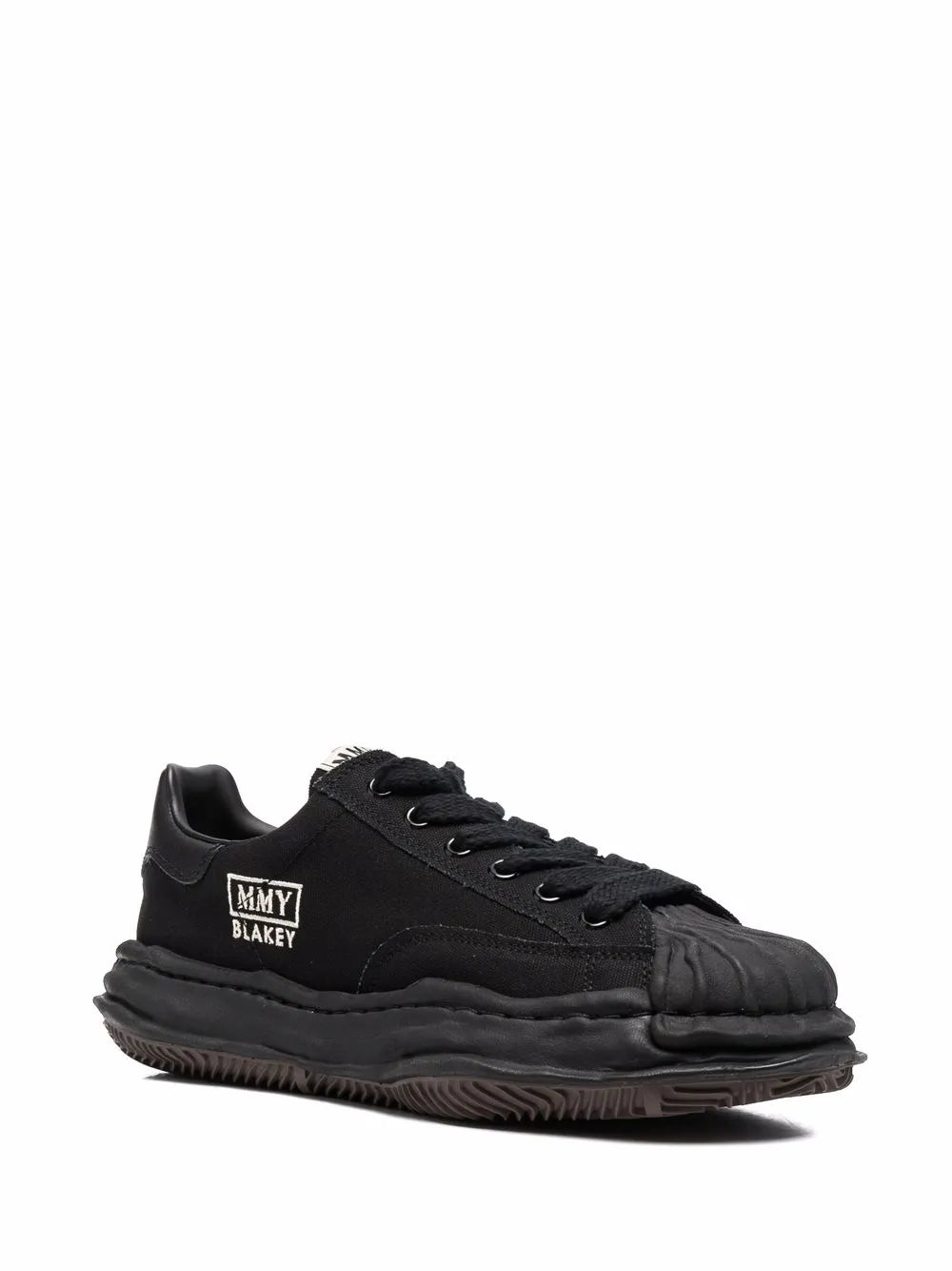 Maison MIHARA YASUHIRO Ridged-Trim Low-Top