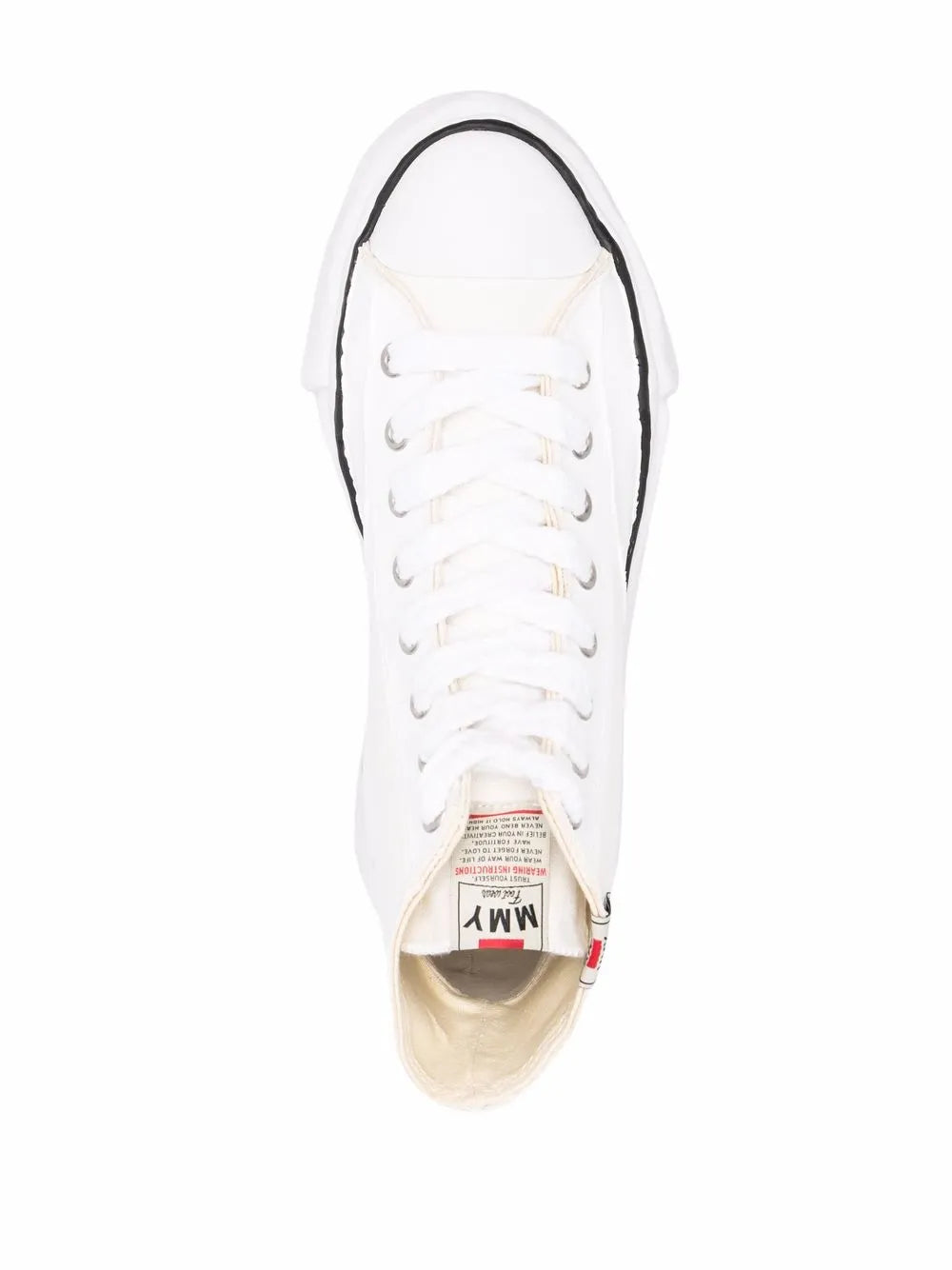 Maison MIHARA YASUHIRO High-Top Raw-Cut