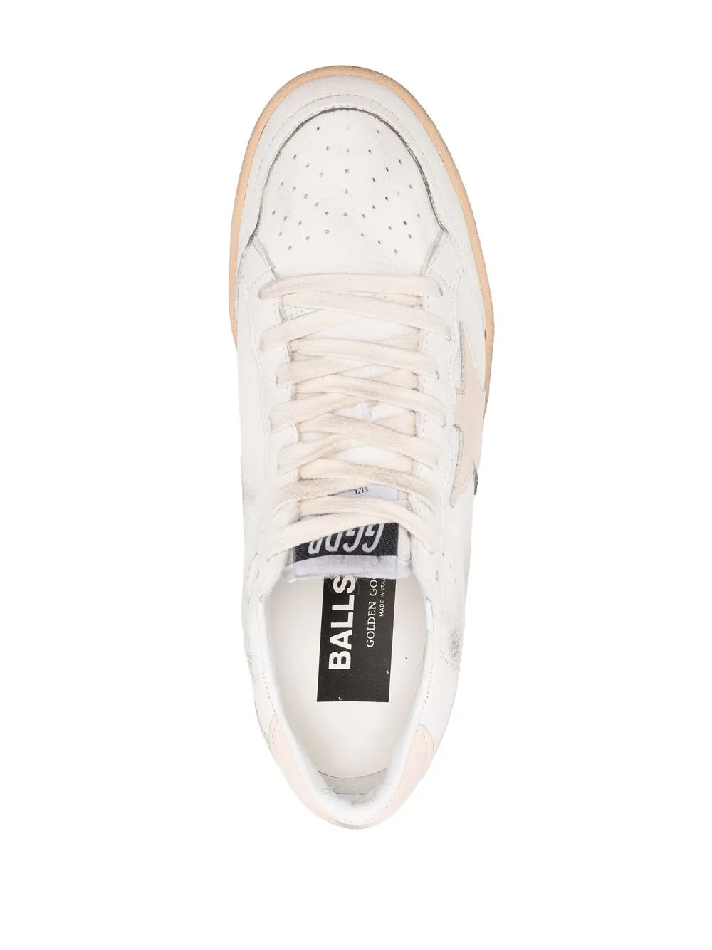 Golden Goose White Ball Star Low-Top