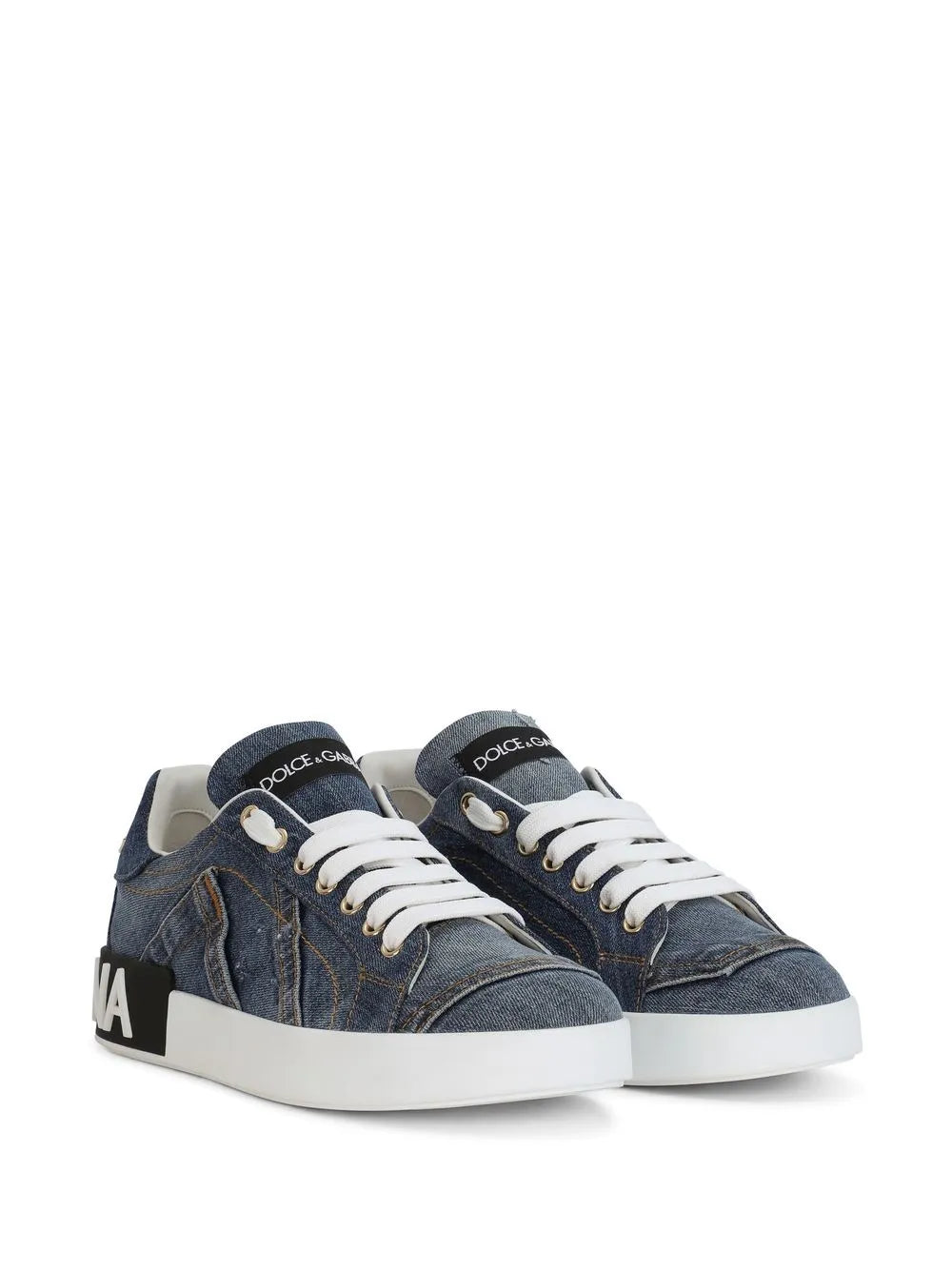 Dolce & Gabbana Portofino Logo-Tag Leather