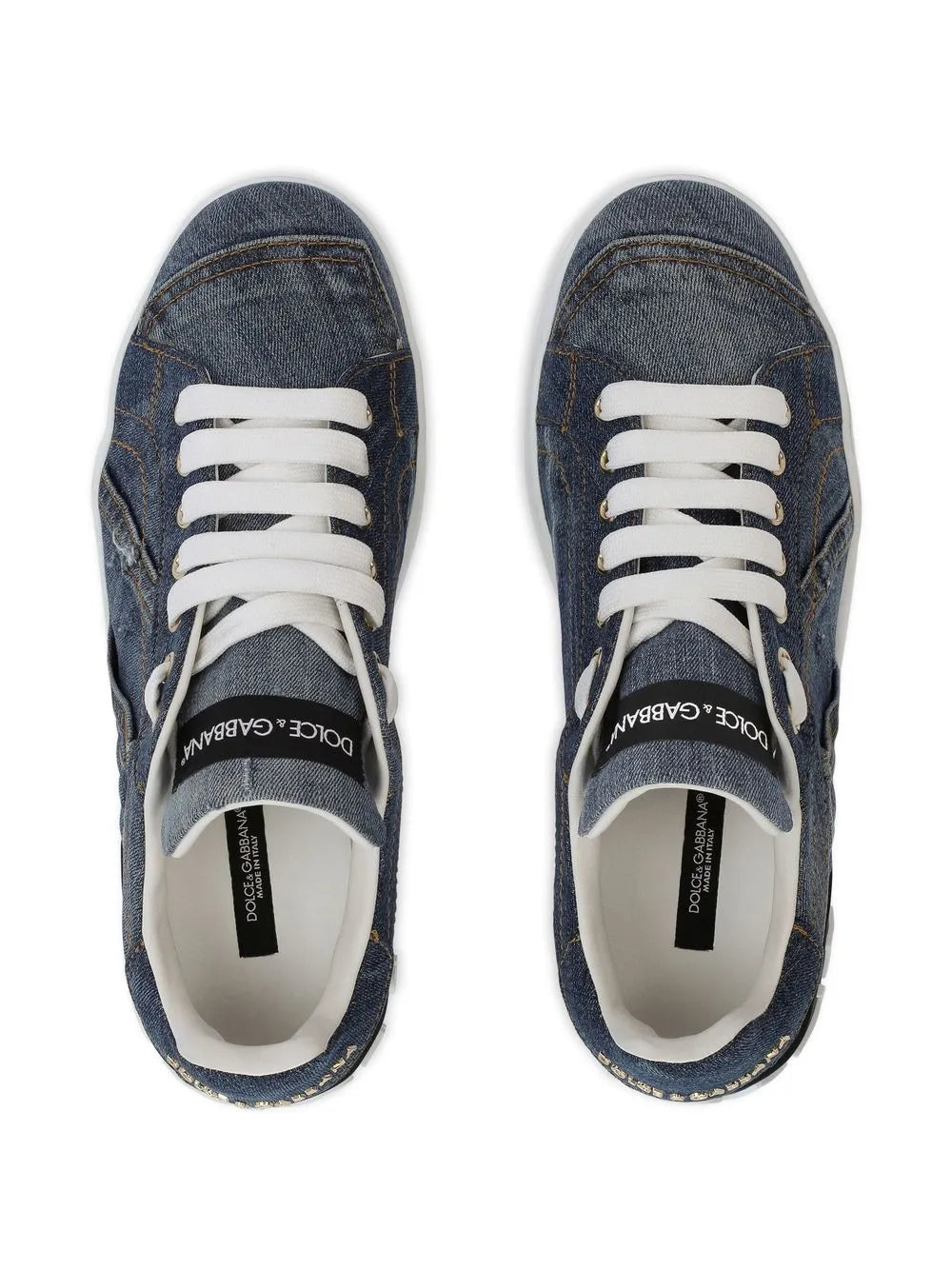 Dolce & Gabbana Portofino Logo-Tag Leather