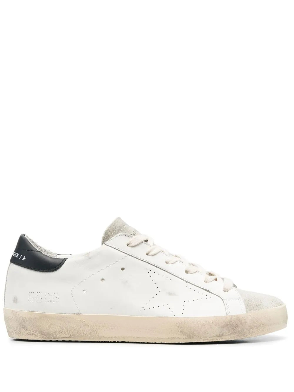 Golden Goose Super-Star Distressed Lace-Up