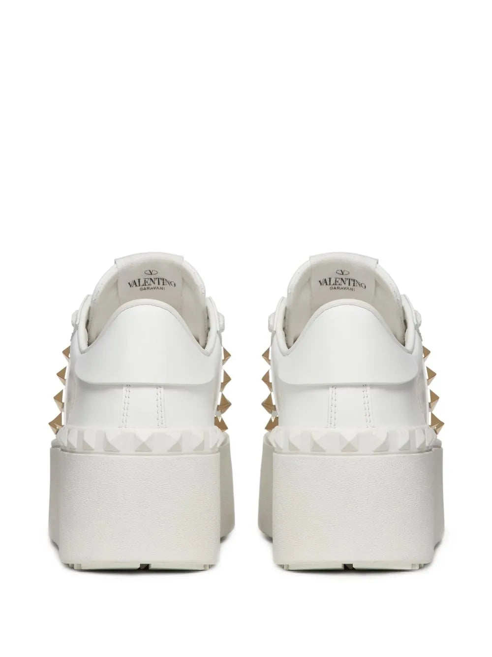 Valentino Garavani Rockstud Untitled Leather Flatform