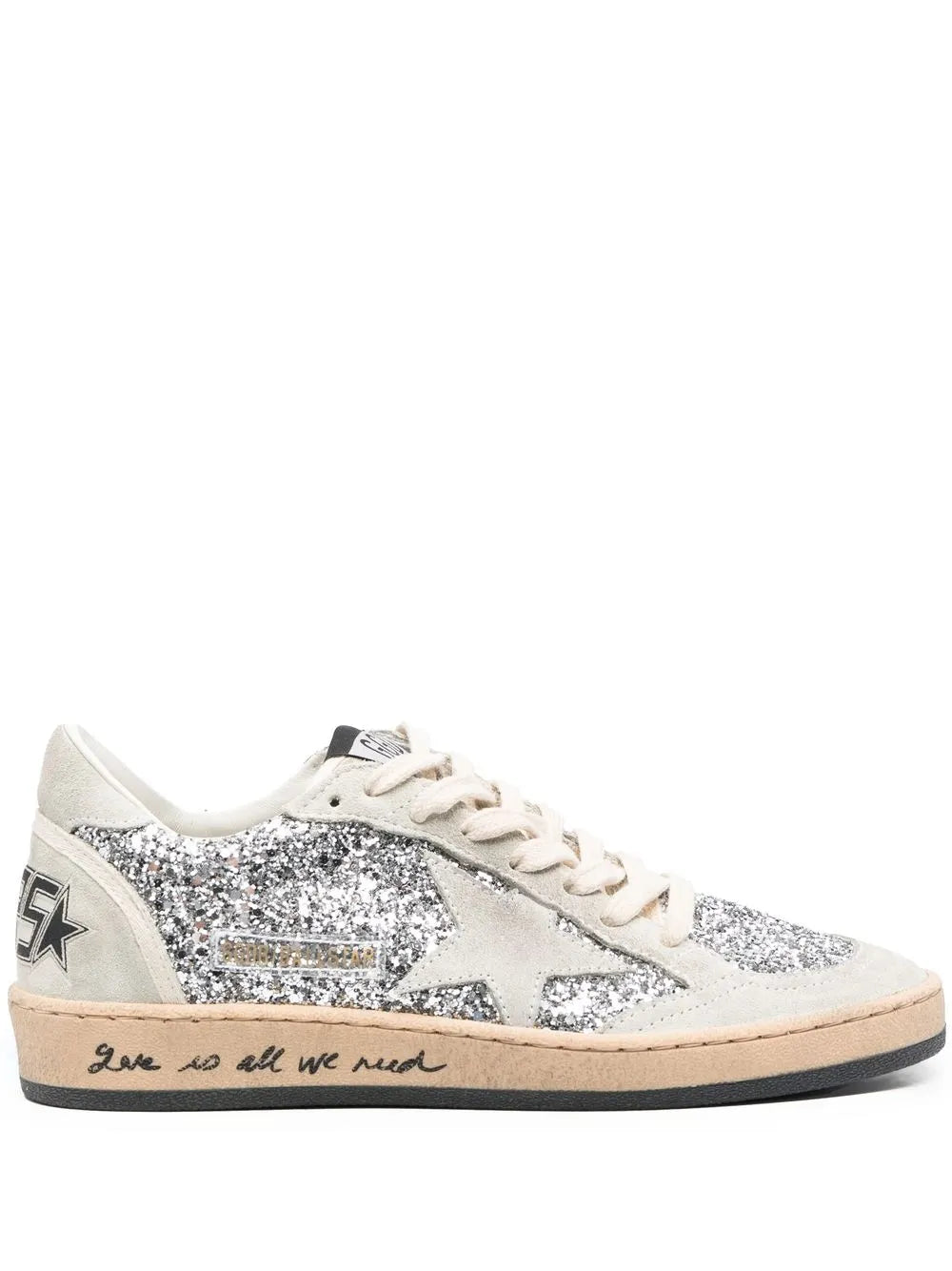 Golden Goose Ball-Star Glitter Low-Top