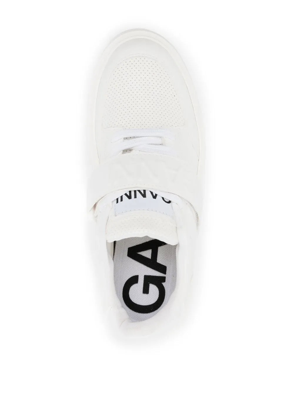 GANNI Logo-Patch Low-Top