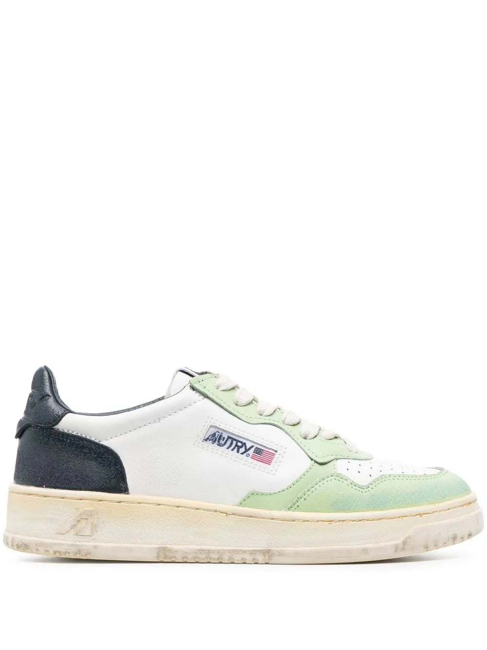Autry Medalist Colour-Block Low-Top