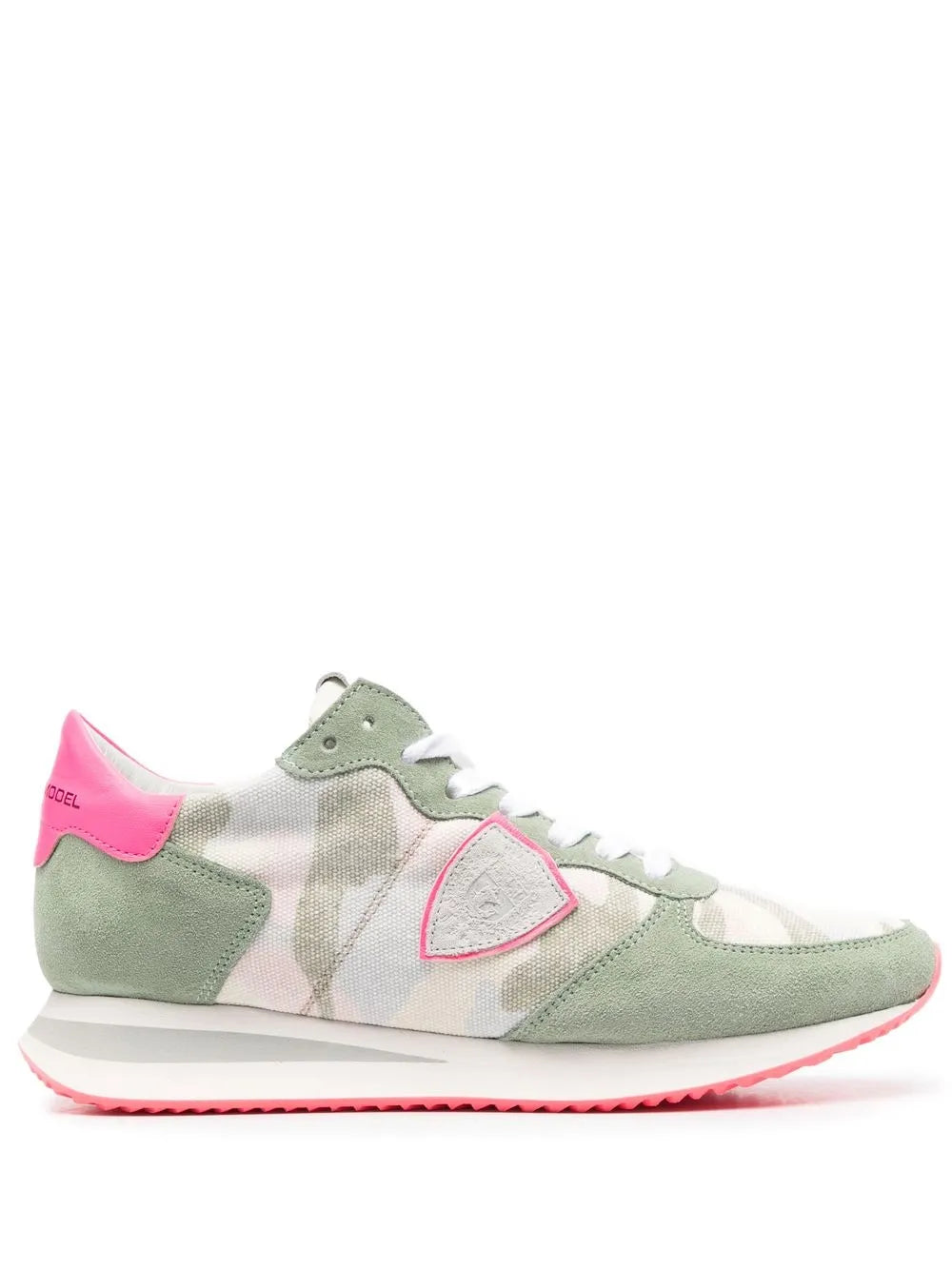 Philippe Model Paris Camouflage-Pattern Suede