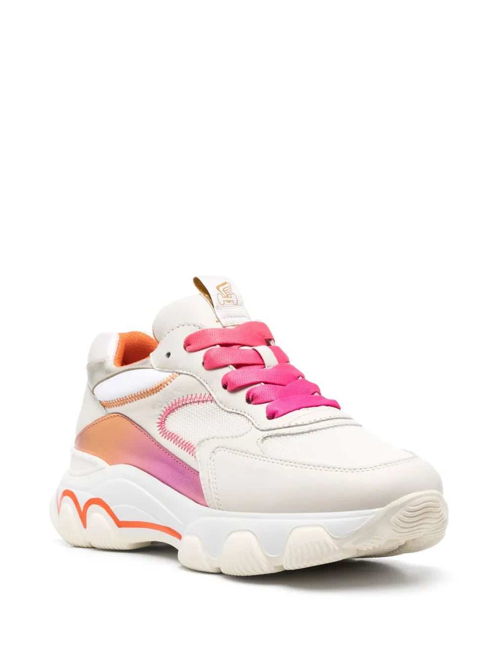 Hogan Chunky-Sole Low-Top Leather