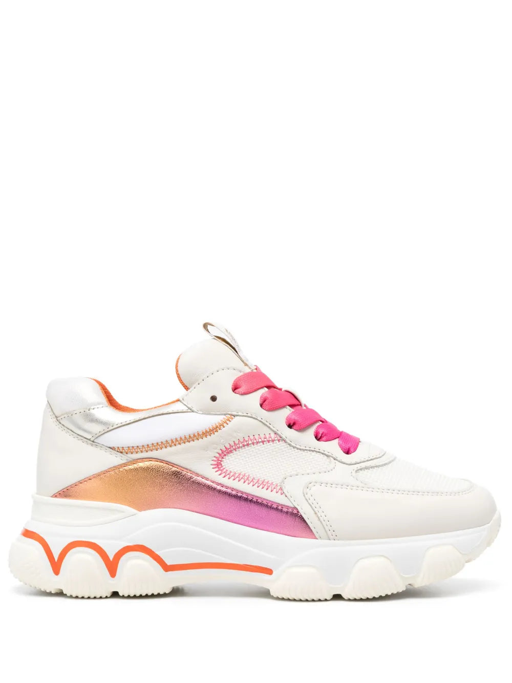 Hogan Chunky-Sole Low-Top Leather