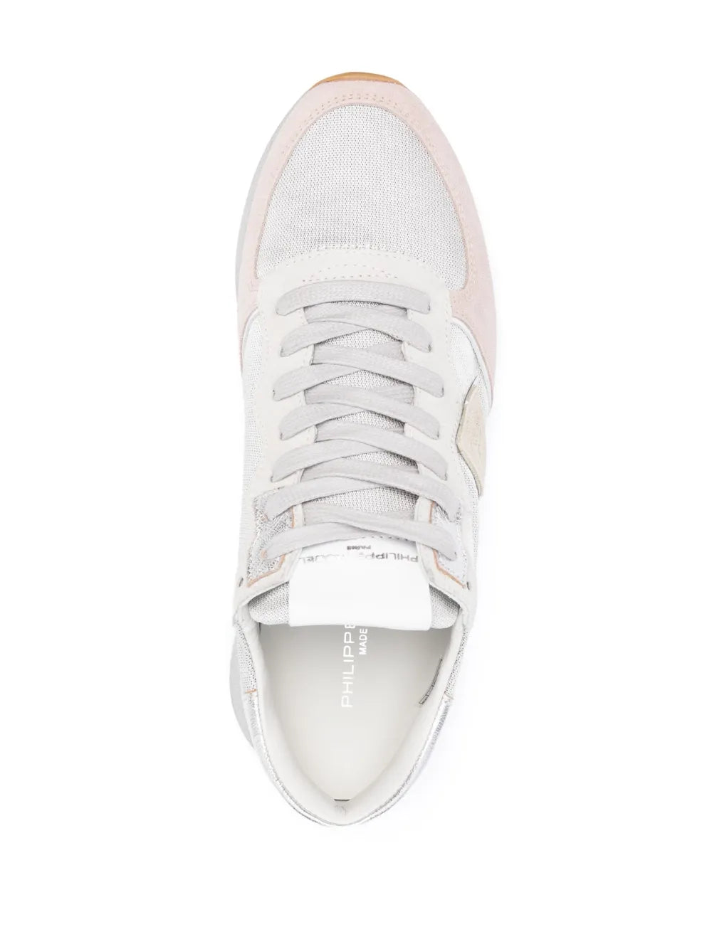 Philippe Model Paris Panelled Lace-Up