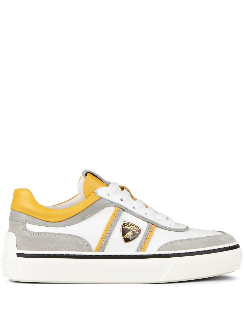Tod's Automobili Lamborghini Logo-Debossed Low-Top