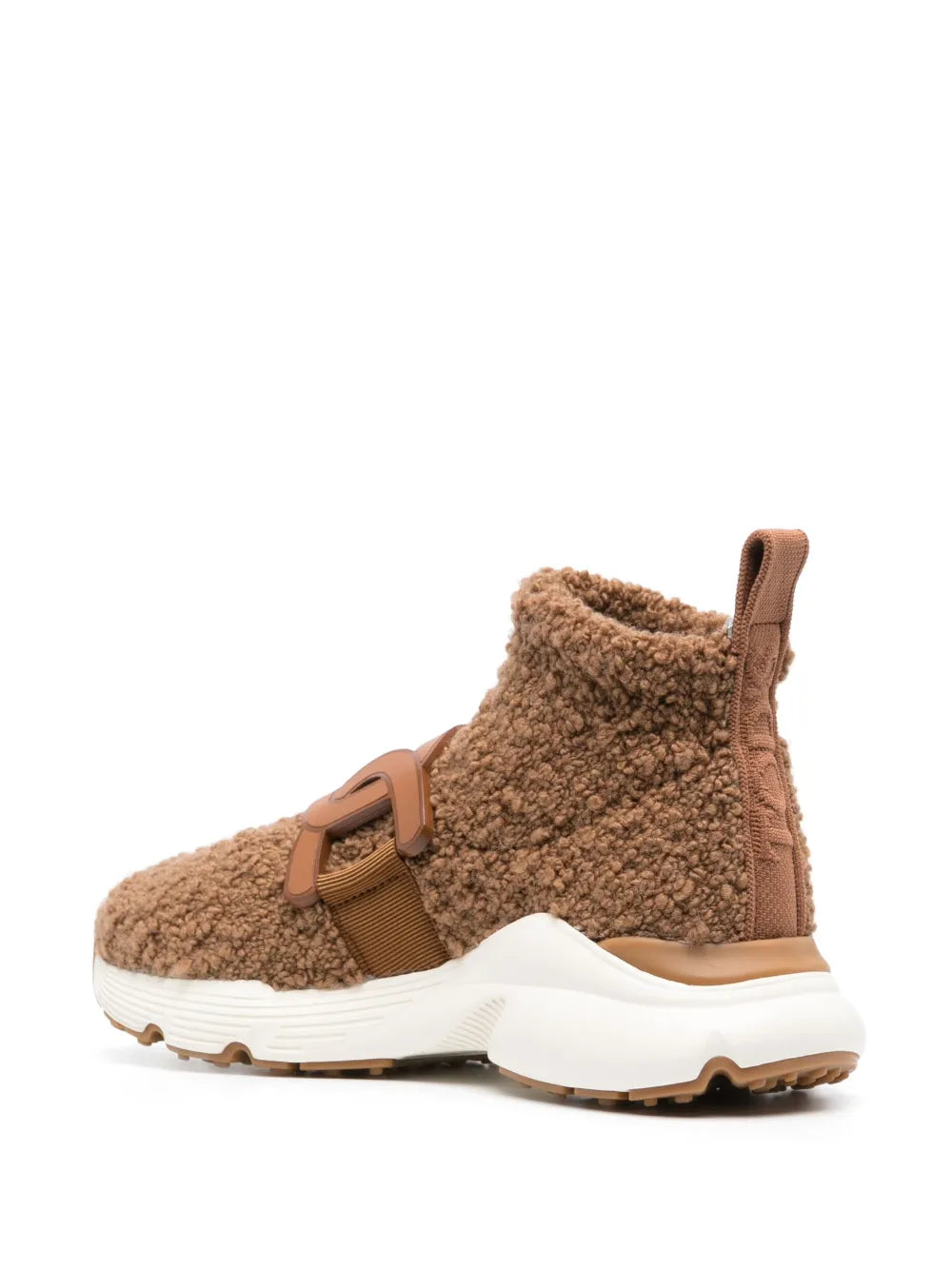 Tod's Shearling Logo-Plaque