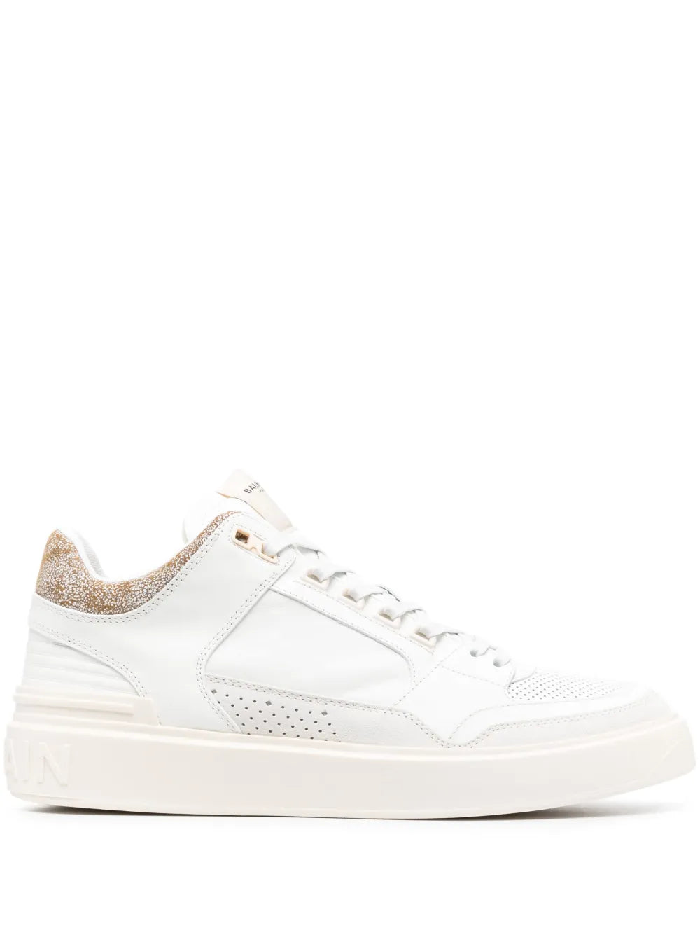 Balmain B-Court Mid-Top Sneakers