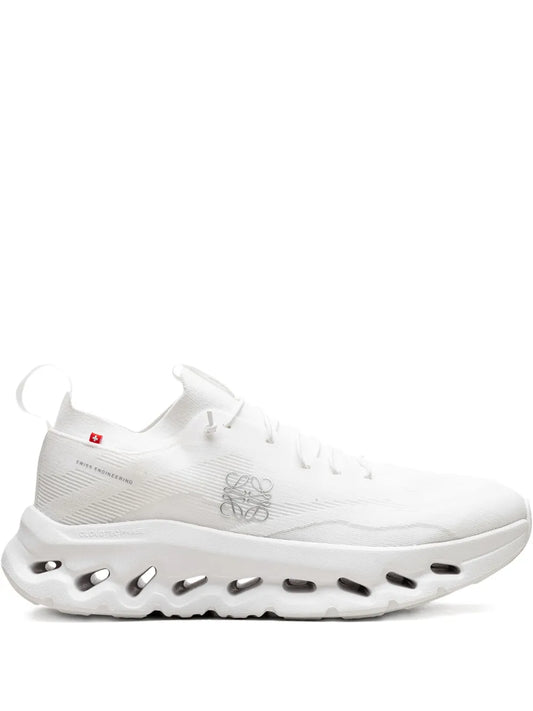 On Running X Loewe Cloudtilt All White Sneakers