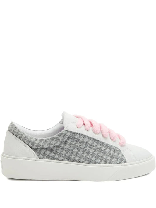 Numeris Signet Houndstooth Sneakers